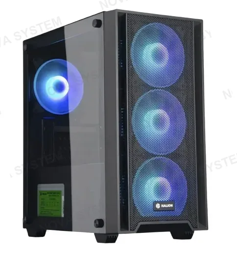 HALION CASE GAMER, HALION RAGNAROK 321 F/550W, RAINBOW