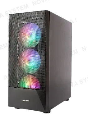 HALION CASE GAMER, HALION, POLARIS CR13 C/F 500W MALLA 4FAN