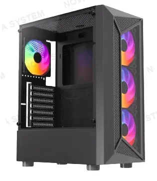HALION CASE GAMER, HALION GEMINIS 4F CR30 F/500W, RAINBOW