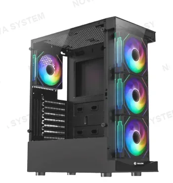 HALION CASE GAMER, HALION TAURO 4F CR33 F/500W, ARGB