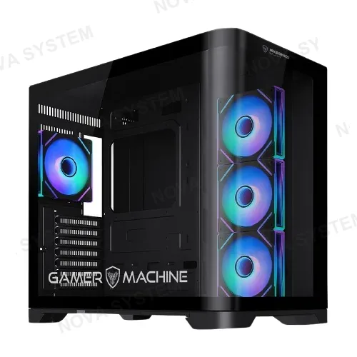 MICRONICS CASE GAMER MICRONICS GAMING ATX GALAXY MIC FC1034 4FAN ARGB