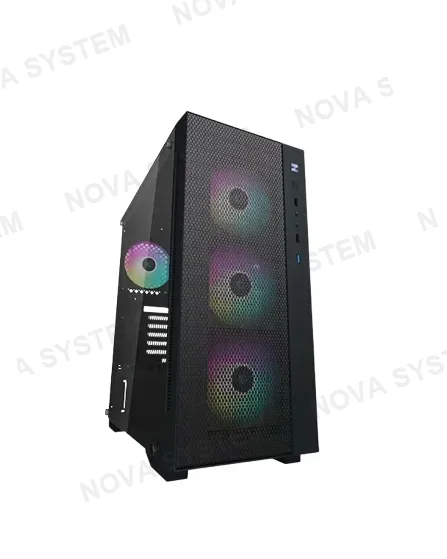 DEEPCOOL CASE GAMER, DEEP COOL, MATREXX 55 MESH 4F,LAT VIDRIO,S/FUENTE