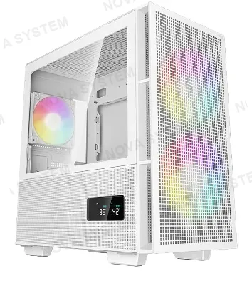 DEEPCOOL CASE GAMER, DEEPCOOL, CH360 BLANCO DIGITAL SIN FUENTE