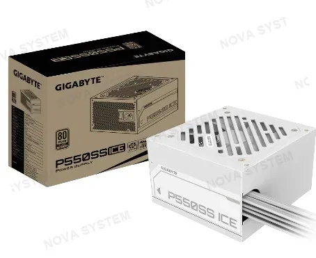 GIGABYTE FUENTE DE PODER, GIGABYTE, P550SS 550W 80+ SILVER ICE
