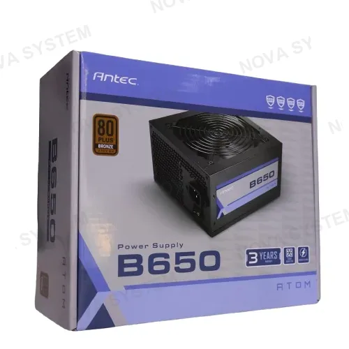 ANTEC FUENTE DE PODER ANTEC ATOM B650W 80+ BRONZE