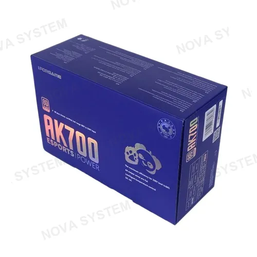 IFORGAME FUENTE DE PODER AK700 IFORGAME 700W APFC 80 PLUS BRONCE rma-001/000562