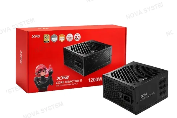 XPG FUENTE DE PODER XPG CORE REACTOR ll 1200W 80 PLUS GOLD FULL MODULAR