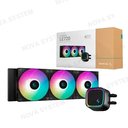 DEEPCOOL REFRIGERACION LIQUIDA, DEEP COOL, LE720 BLACK A-RGB 3FAN