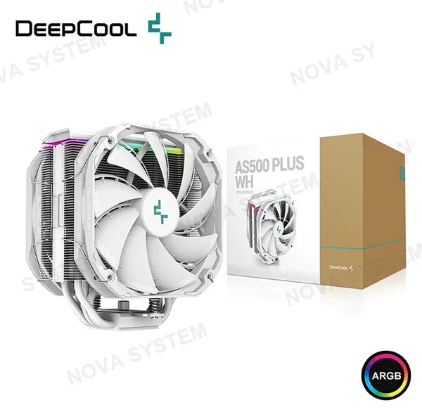 DEEPCOOL REFRIGERACION POR AIRE, DEEPCOOL, AS500 PLUS WHITE