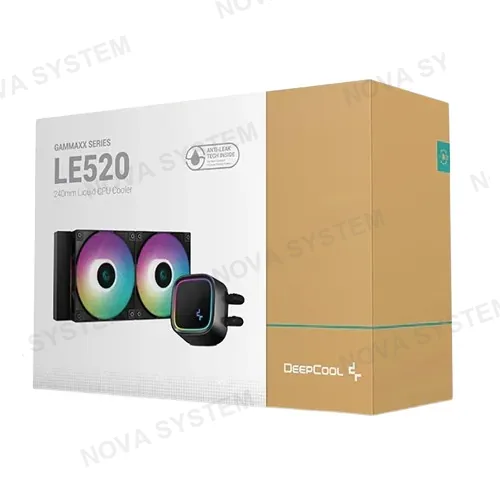 DEEPCOOL REFRIGERACION LIQUIDA, DEEP COOL, LE520 A-RGB 2FAN