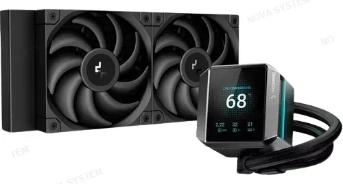 DEEPCOOL REFRIGERACION LIQUIDA, DEEP COOL, MYSTIQUE 240 PANTALLA 3P LCD