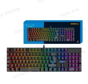 MICRONICS TECLADO MECANICO GAMER, MICRONICS, MIRAGE GK1003 BLACK RGB USB