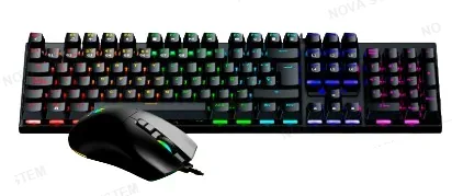 ANTRYX KIT 2 EN 1 GAMING, ANTRYX GC-3100 X2 BLACK, BLUE SWITCH