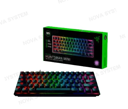 RAZER TECLADO, RAZER, HUNTSMAN V2 TKL MINI OPTO MECANICO USC SWITCH PURPLE