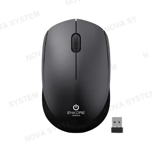 MOUSE OFICINA, ENKORE, URBAN NEGRO INALAMBRICO