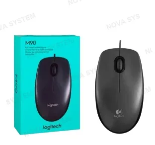LOGITECH MOUSE , LOGITECH , M90 USB BLACK