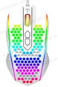 MOUSE GAMER, T-DAGER, IMPERIAL WHITE 7200DPI 6 BOTONES