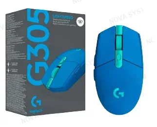 LOGITECH MOUSE LOGITECH G305 LIGHTSPEED WIRELESS BLUE