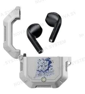 AUDIFONO EARPHONES, TRANSFORMER, TF-T12 SILVER