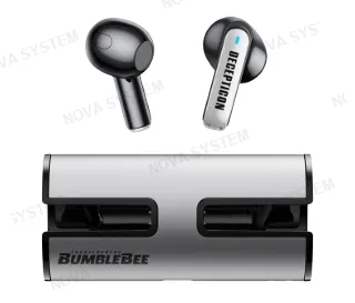 AUDIFONO EARPHONES, TRANSFORMER, TF-T02 SILVER