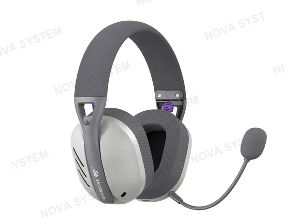 HAVIT AUDIFONO GAMER, HAVIT, GAMENOTE FUXI - H3 QUADMODE GRIS 7.1 BLUETOOTH