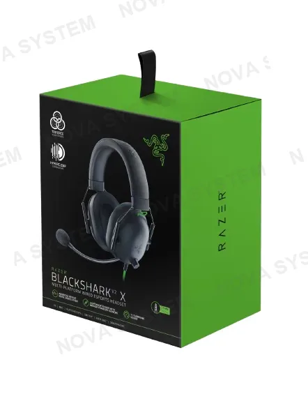 RAZER AUDIFONO RAZER BLACKSHARK V2 X 7.1 BLACK
