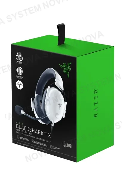 RAZER AUDIFONO RAZER BLACKSHARK V2 X 7.1 WHITE