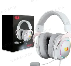 REDRAGON AUDIFONO, REDRAGON, ZEUS X H510-RGB 7.1 BLANCO RGB