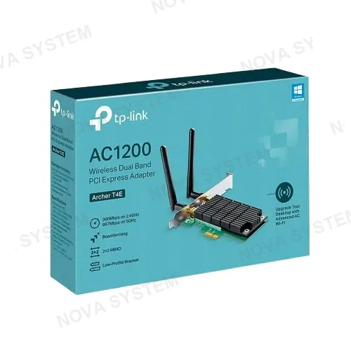 TP-LINK ADAPTADOR WI FI BLUETOOTHH, TP-LINK, ARCHER T4E AC1200 5.0