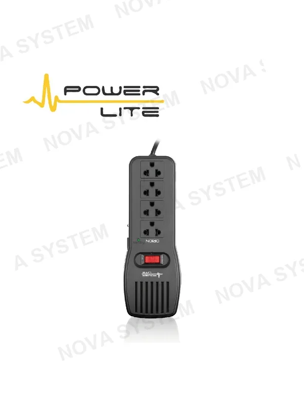 ESTABILIZADOR, ORION, AVR PLI1001 1000VA/500W 4 SALIDAS