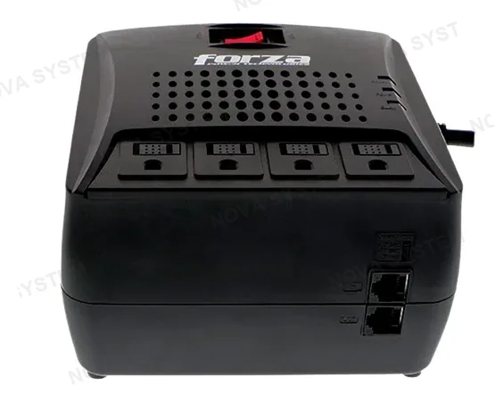 FORZA FORZA FVR-3002 ESTABILIZADOR 3000VA 4 TOMAS BLACK GPR-000455