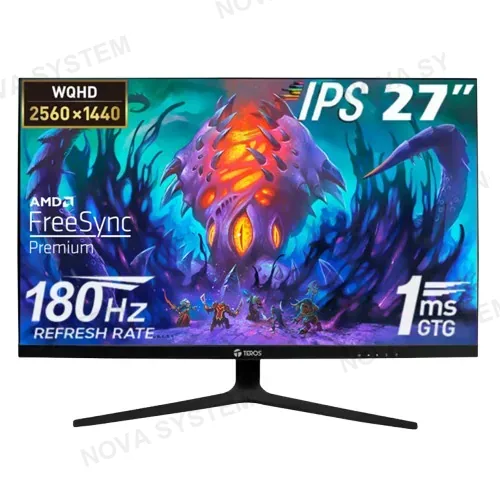 TEROS MONITOR, TEROS 27P 2K IPS, 180HZ 1MS FSYNC TE-2769g