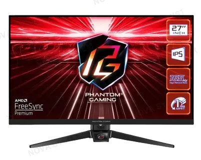ASROCK MONITOR GAMER, ASROCK, PG27FF1A 27P 165HZ 1MS FHD FREESYNC PREMIUN