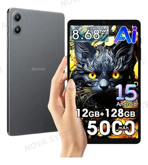 BLACKVIEW TABLET BLACKVIEW LINK 128GB, 4GB + (8GB VIRTUAL), MIDNIGHT BLACK.