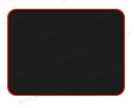Pad Mouse Sigma Solid Black X1B