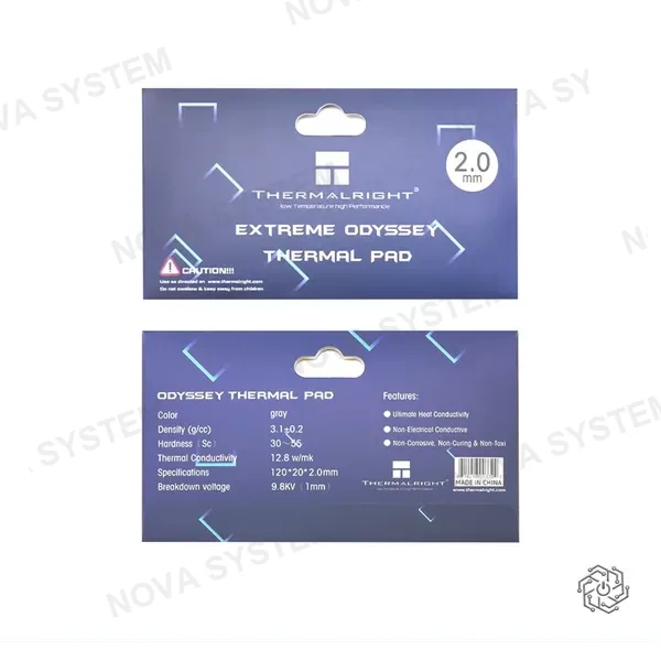THERMALRIGHT Pad térmico EXTREME ODYSSEY I 120x20x2.0mm THERMALRIGHT