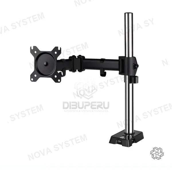 ARCTIC Soporte de 1 monitor Z1 Gen3 38 con USB2.0 ARCTIC