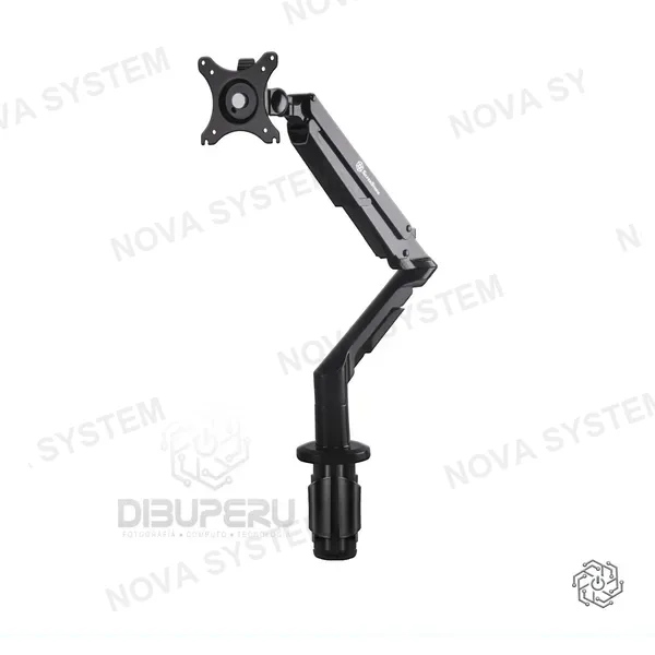 SILVERSTONE Soporte de 1 monitor con resorte de gas AMR12 36 SILVERSTONE