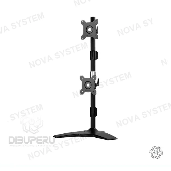 SILVERSTONE Soporte para 2 monitor vertical 24 ARM24BS SILVERSTONE