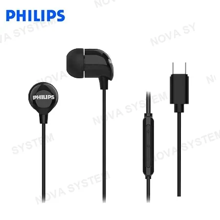 PHILIPS AUDIFONO C/MICROF. PHILIPS TAE2146BK USB-C BLACK