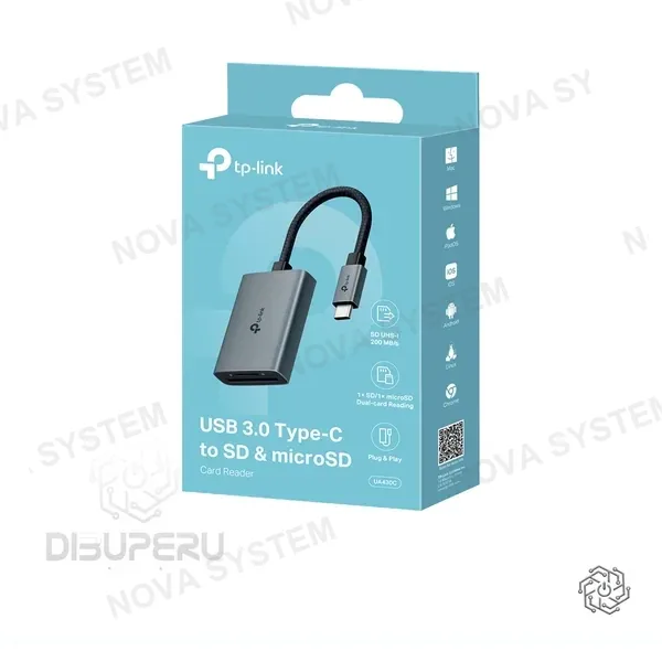 GENERICO/SIN MARCA Lector de tarjetas USB 3.0 Tipo-C a SD y microSD 3.0 UA430C