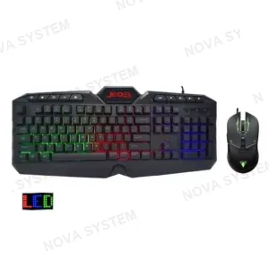 Teclado Gaming GK103 Retroiluminado con Raton 6D Multicolor