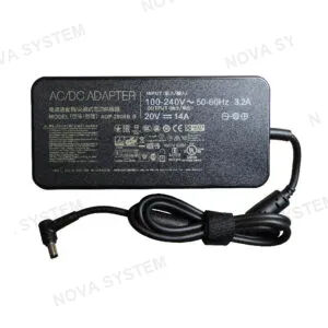 ASUS CARGADOR PARA ASUS 20V 14.0A 280W 6.0*3.7 PUNTA AGUJA – PEQ