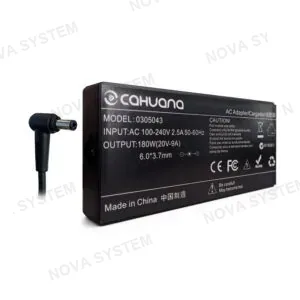 ASUS CARGADOR PARA ASUS 20V 9.0A 180W 6.0*3.7 PUNTA AGUJA – PEQ