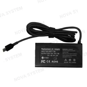 LENOVO CARGADOR PARA LENOVO 20V 5A / 15V 3A / 9V 3A / 5V 3A 100W TIPO C