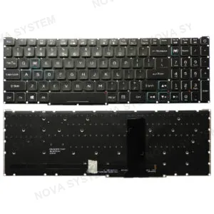 ACER TECLADO PARA ACER PH315-52 PH315-53 PH315-54 INGLES AZUL ILUMINADO RGB