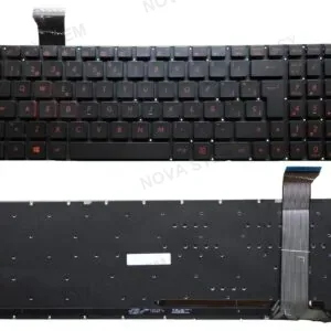 ASUS TECLADO PARA ASUS GL752 GL752VL GL752VW GL771 ESPAÑOL FLEX LARGO