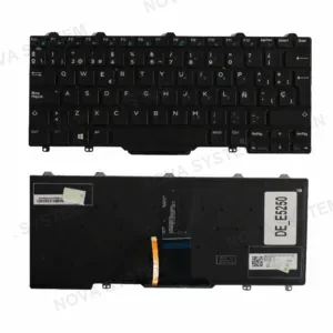 DELL TECLADO PARA DELL E5250 E7250 11 3150 12 5000 13 3340 7350 ESP E-B S/N C/I INT