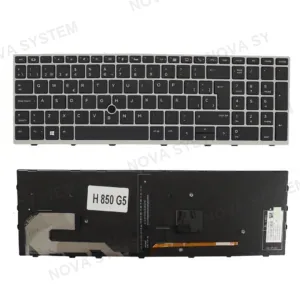 HP TECLADO PARA HP 850 855 G5 850 G6 ESP C/I E-B C/N EXT