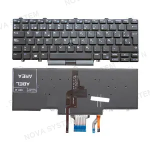 DELL TECLADO PARA LAPTOP DELL PK1313D2B00 E5470 E5450 E7450 E7470 7480 ESPAÑOL ILUMINADO